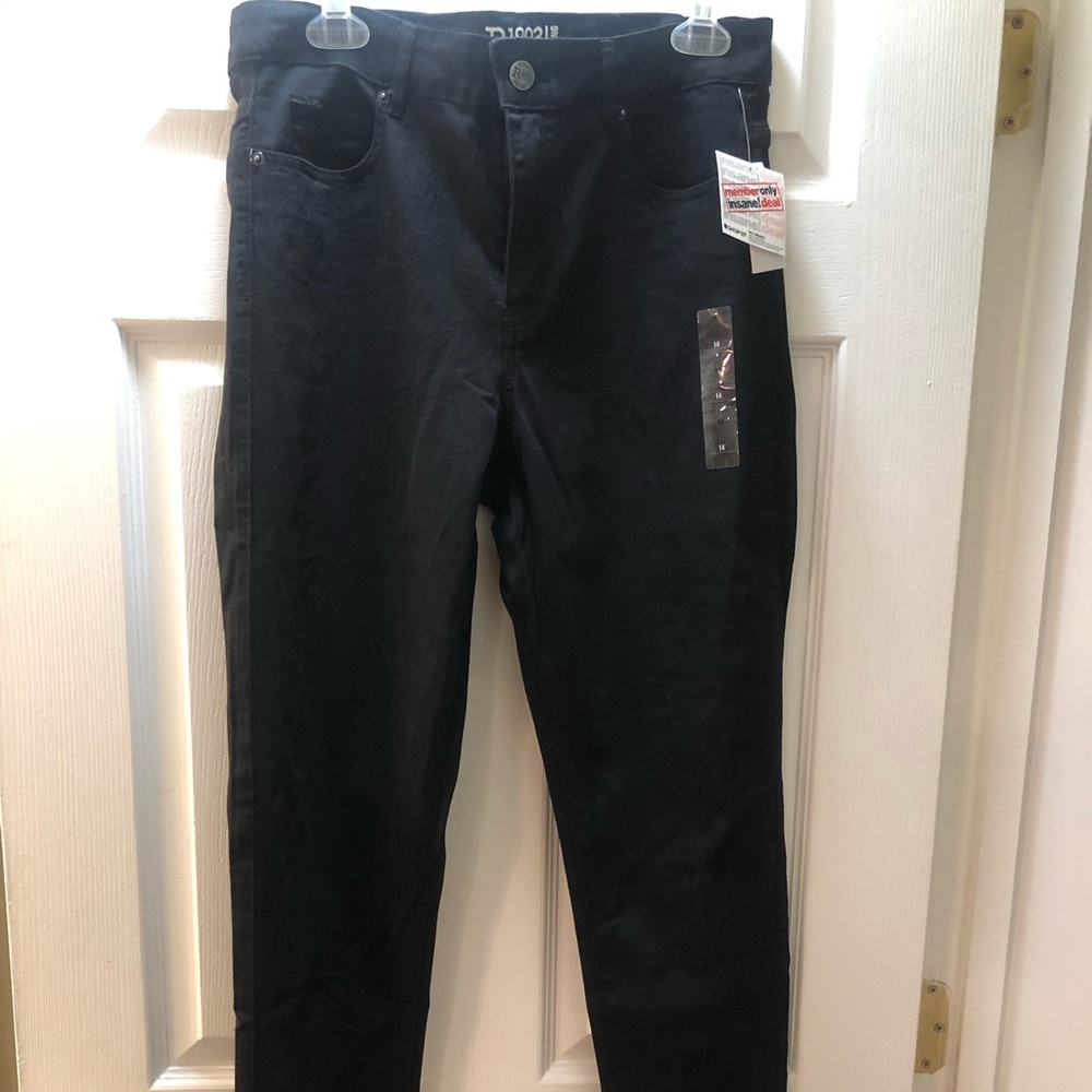 Black jean jeggings